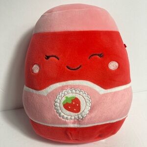 Sqishmallow Janna the Strawberry Jam 8” excellent condition